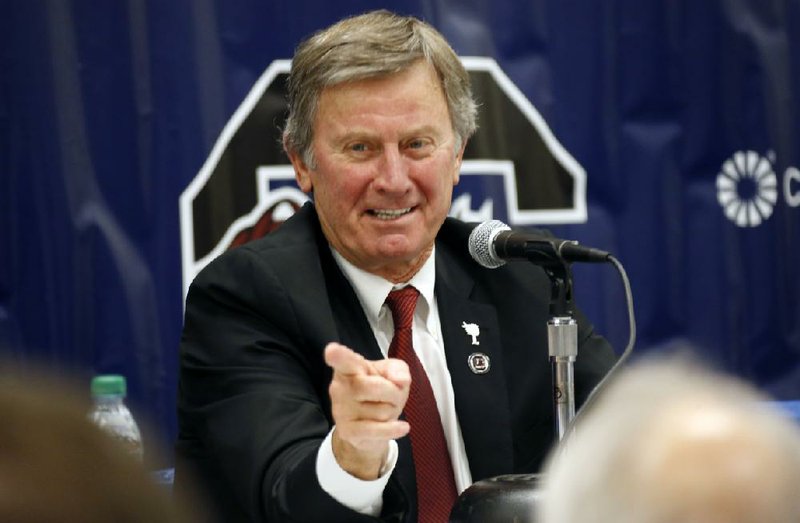 Former South Carolina football coach Steve Spurrier 