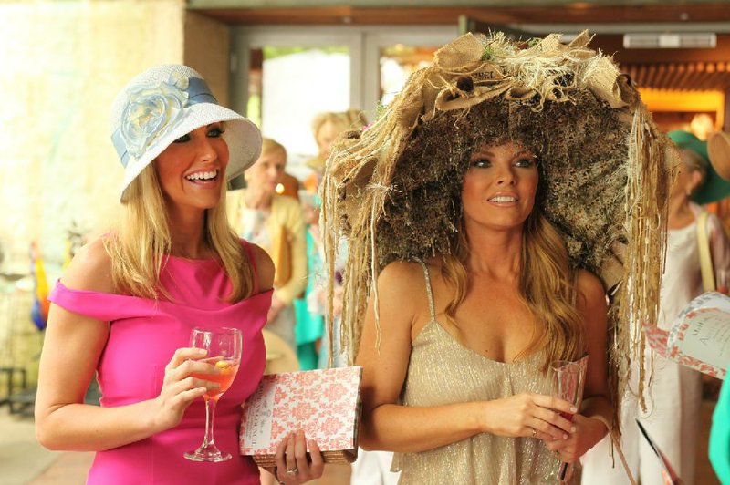 Stephanie Hollman (left) and Brandi Redmond star in the Real Housewives of Dallas.