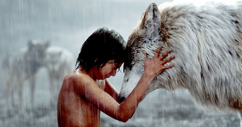 Neel Sethi stars as Mowgli and Lupita Nyong’o provides the voice of the wolf Raksha in Disney’s The Jungle Book. It came in first at last weekend’s box office and made about $103.3 million.