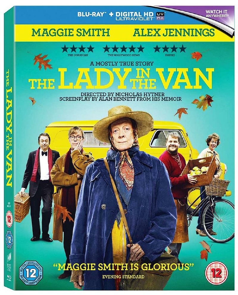 Blu-Ray cover for The Lady in the Van