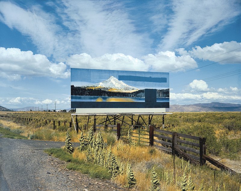 “U.S. 97, South of Klamath Falls, Oregon,” was taken by American photographer Stephen Shore and appears in “The Open Road” exhibit at Crystal Bridges. Shore was an early inspiration of Alec Soth’s.