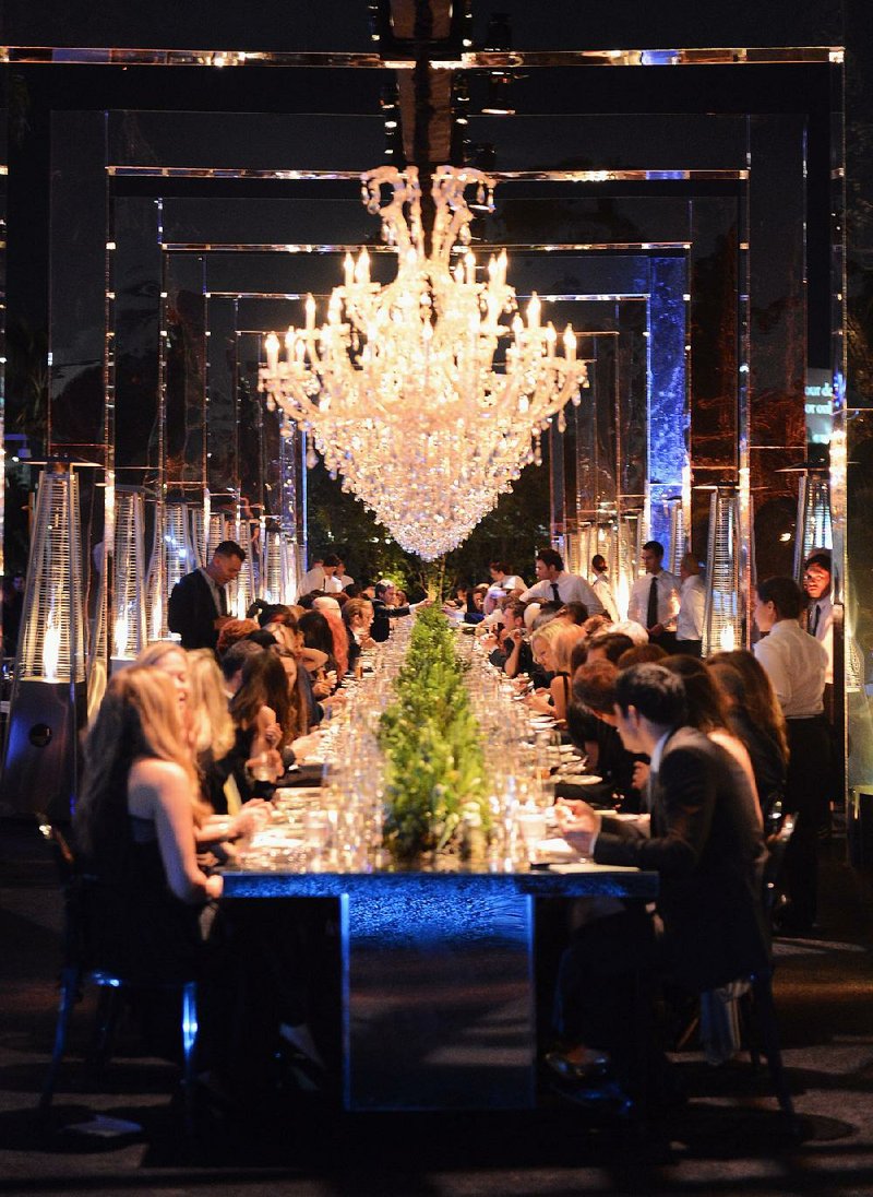Van Wyck & Van Wyck, a company founded by Tuckerman native Bronson Van Wyck, threw this lavish dinner party in 2013 in Los Angeles.