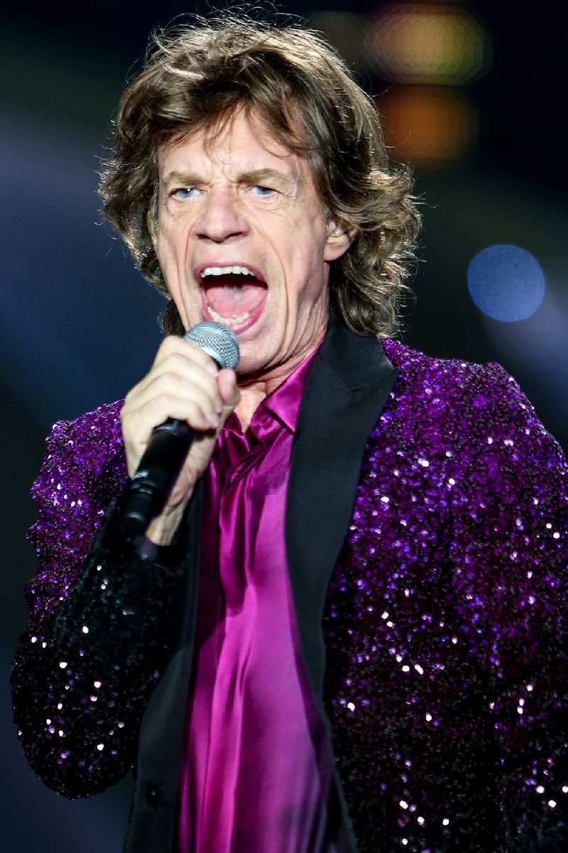 Mick Jagger’s stage clothing is part of a Rolling Stones exhibit in London.