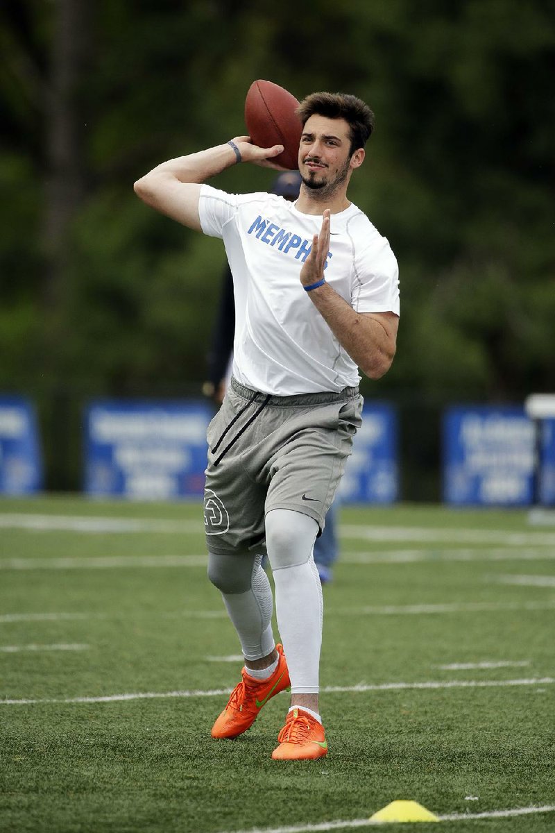 Quarterback Paxton Lynch worked primarily out of the Shotgun during his career at Memphis, but he’s one of several players who’ll have to adjust to playing in a more conventional offense in the NFL.
