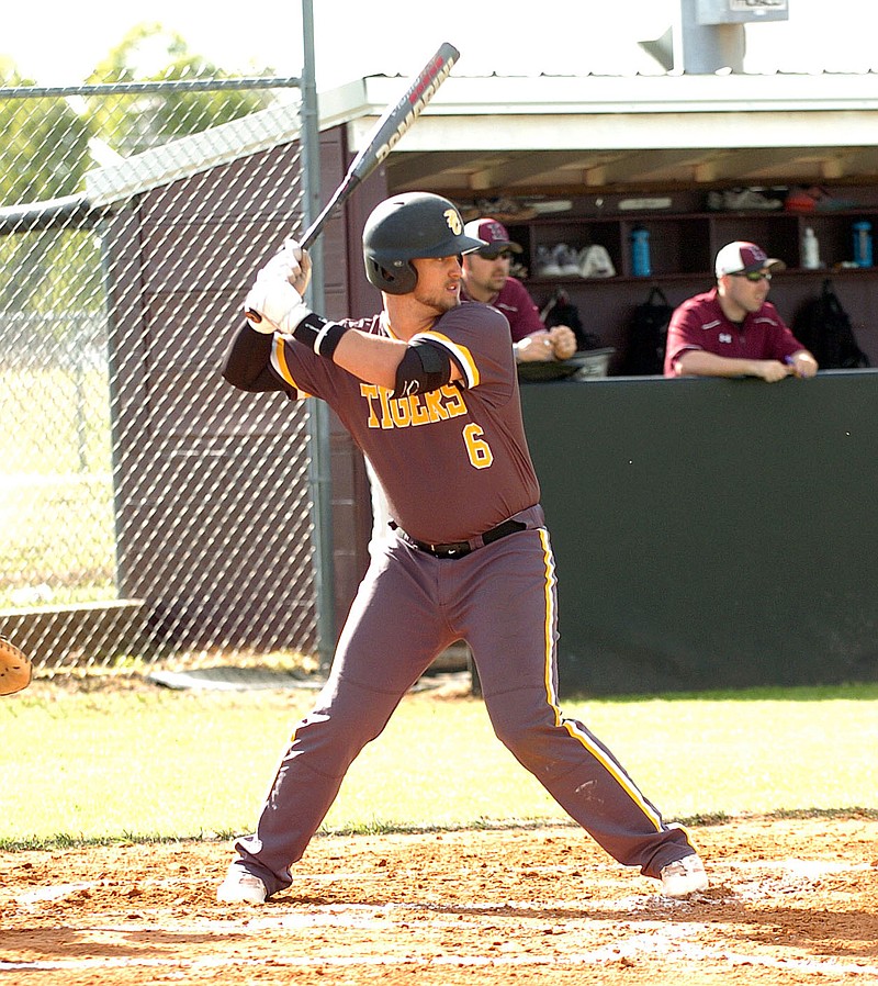 Photo by Mike Capshaw/Enterprise-Leader Prairie Grove received a spark offensively and defensively heading into the 4A-1 Disitrict Tournament with the recent return of senior shortstop Sam Dodd off of injury.