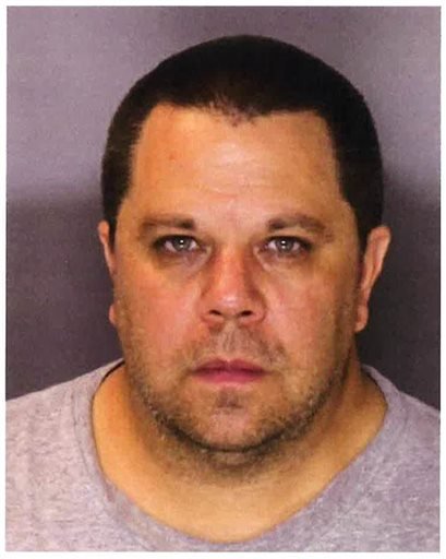 This photo provided by Montgomery County District Attorney’s Office shows Mark Storms. Storms is charged with voluntary manslaughter in the shooting at Keystone Fellowship Church in North Wales,Pa., on Sunday, April 24, 2016.