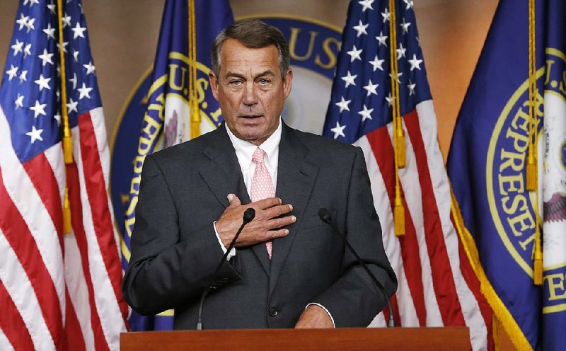 Former House Speaker John Boehner 