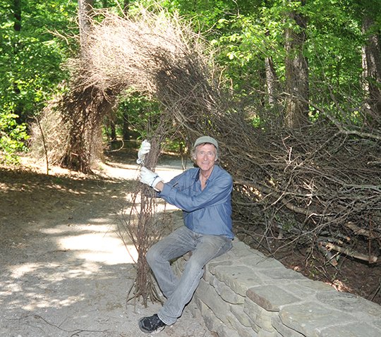 The Sentinel-Record/Mara Kuhn ART IN THE GARDEN: A ribbon-cutting ceremony for the installation "Brushwood Dance: An Art Installation by W. Gary Smith" will be held at 2 p.m. today at Garvan Woodland Gardens, with a reception following in the Garvan Pavilion.