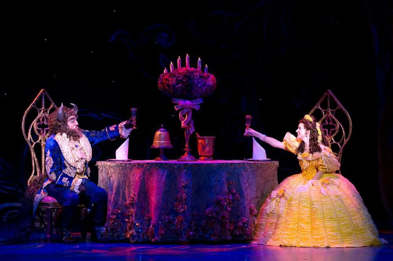 Disney’s Beauty and the Beast will be onstage Friday-May 8 at Fayetteville’s Walton Arts Center.
