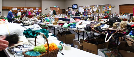 Submitted photo BIG SALE: The annual Christ of the Hills United Methodist Church garage and bake sale hosted its United Methodist Women will be held from 8 a.m. to 2 p.m. Saturday at 700 Balearic Road, Hot Springs Village.