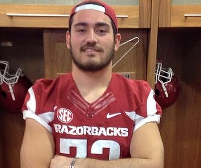 Arkansas offensive line signee Paul Ramirez of San Bernardino (Calif.) Valley College