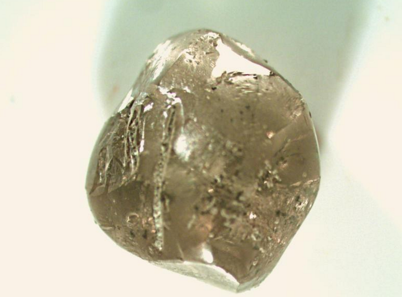 1.8-carat diamond recently found at the Crater of Diamonds State Park near Murfreesboro.