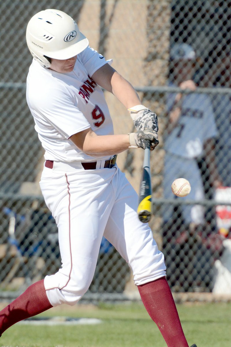 Bud Sullins/Special to the Herald-Leader Siloam Springs senior Kaleb Francis is hitting .310 with one home run and 19 RBIs for the Siloam Springs baseball team, which will play Thursday at 3 p.m. in the Class 6A state baseball tournament.