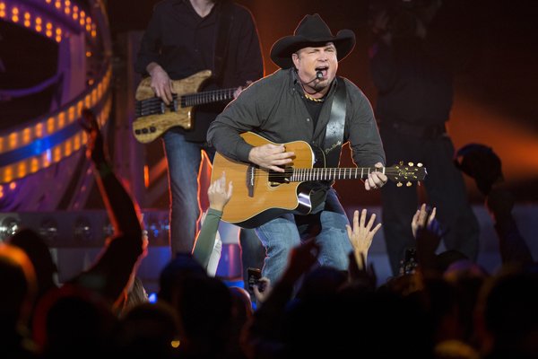 Garth Brooks performs a concert Friday, Dec. 11, 2014, at Verizon Arena in North Little Rock. 