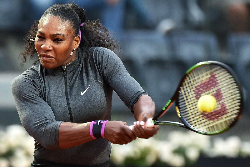 Serena Williams ate a bite of a salmon and rice dish meant for her Yorkshire Terrier, but the dog food didn’t affect her on the tennis court Thursday. Williams defeated Christina McHale in a third-round match of the Italian Open. 