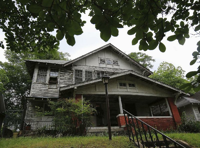 The Ray House at 2111 S. Cross St. in Little Rock is one of seven properties on the Preserve Arkansas 2016 list of endangered properties in the state. 