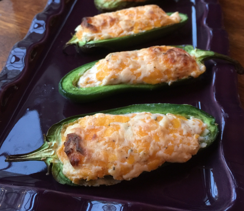 Two-Cheese Stuffed Jalapenos