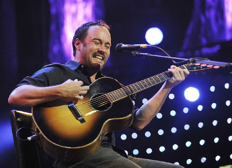 Dave Matthews performs during the Farm Aid 2013 concert at Saratoga Performing Arts Center in Saratoga Springs, N.Y., Saturday, Sept. 21, 2013. 