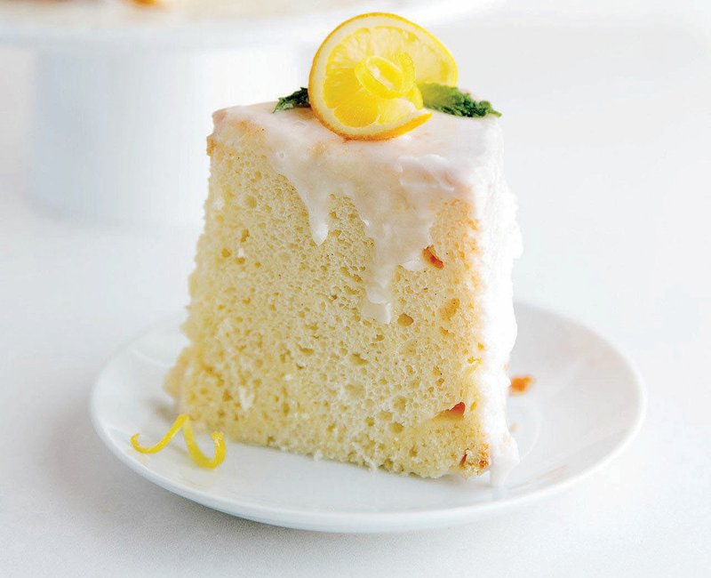 Tart Meyer lemons balance the sweetness of this chiffon cake.