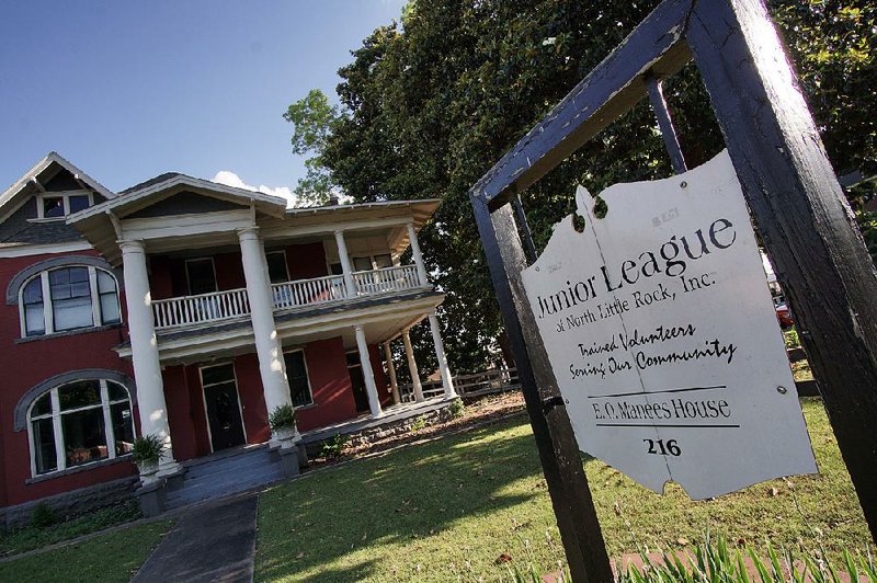 A proposal to sell the E.O. Manees House, at 216 W. Fourth St. in North Little Rock, would uproot the Junior League, which has leased the home from the city since 1962. 