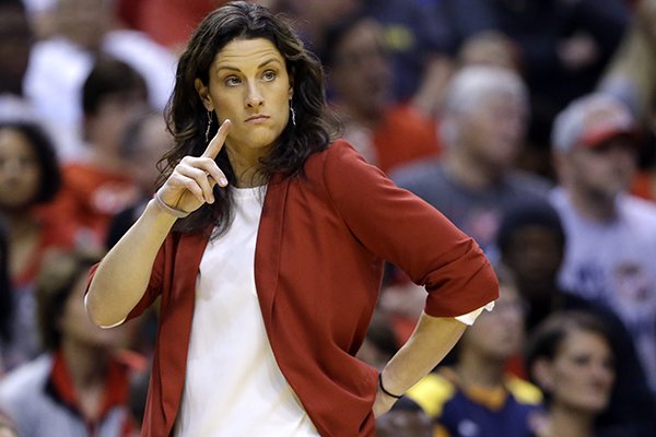 In this Oct. 11, 2015, file photo, Indiana Fever head coach Stephanie White watches from the sidelines in the first half of Game 4 of the WNBA Finals basketball series against the Minnesota Lynx, in Indianapolis. Vanderbilt has hired Stephanie White of the WNBA's Indiana Fever as its women's basketball coach. The university announced the hiring Tuesday, May 24, 2016, and White will be introduced at a news conference Wednesday. (AP Photo/Michael Conroy, File)