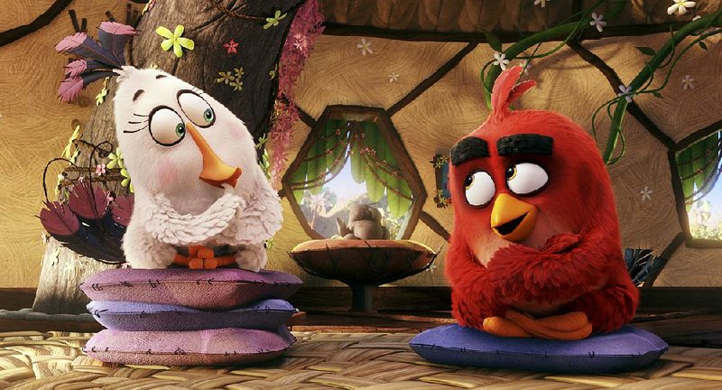 Former angry bird Matilda and the cynical Red are among the stars of Columbia’s The Angry Birds Movie. It came in first at last weekend’s box office and made about $38 million.