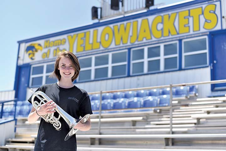 Sheridan High School graduate Victoria Burnett will perform with The Academy Drum and Bugle Corps this summer. She will play the mellophone as the corps travels and competes in events throughout the United States, including in 
Bentonville and Little Rock.