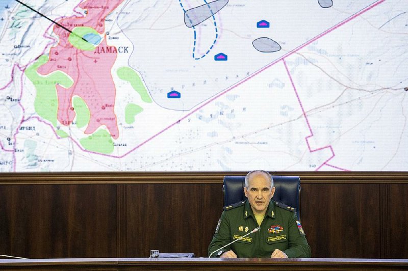 Lt. Gen. Sergei Rudskoi of the Russian Military General Staff said Friday in Moscow that U.S. “foot-dragging” on attacking the Nusra Front could lead to a collapse of the peace process and more fighting in Syria. 
