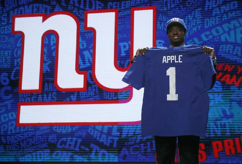 New York Giants rookie cornerback Eli Apple might have the most famous mom in this year’s rookie class. His
mother Annie Apple was hired to be a contributor for ESPN’s Sunday NFL Countdown.