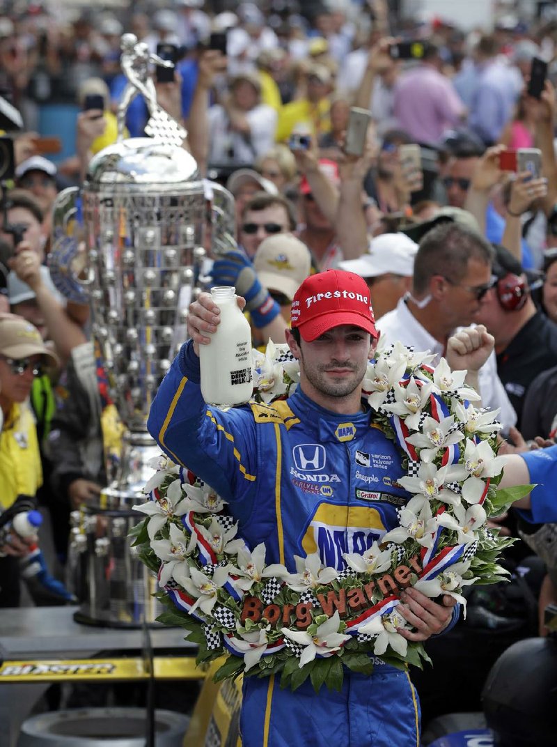 Alexander Rossi nearly ran out of gas over the fi nal few laps of Sunday’s Indianapolis 500, but he held on to become the ninth rookie to win the event and the fi rst since Helio Castroneves in 2001