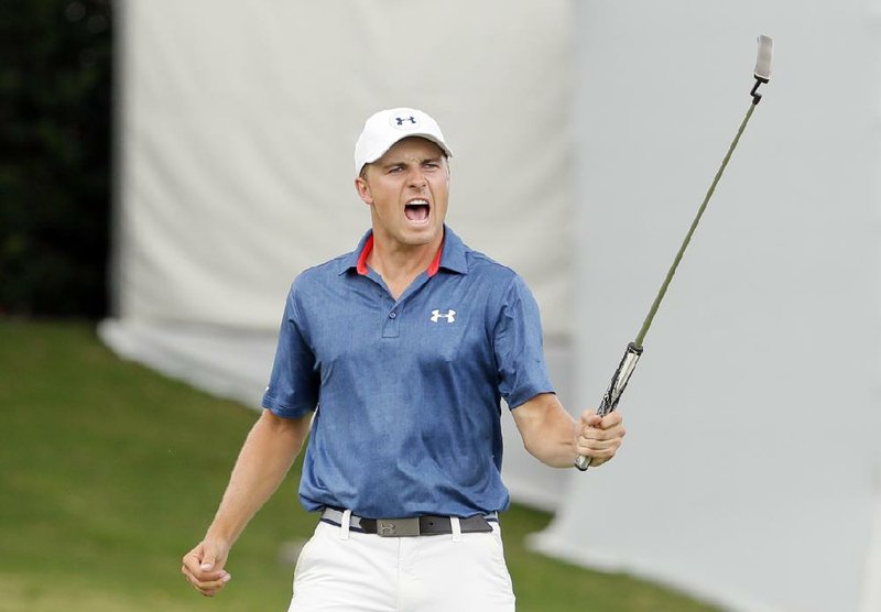 Jordan Spieth shot a 5-under 65 in the fourth round on Sunday to win the Colonial in Fort Worth. The victory was Spieth’s eighth on the PGA Tour, but it was his first in his home state.