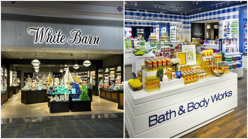 Bath & Body Works and White Barn, both under the L Brands Inc. umbrella, will share a storefront at McCain Mall in North Little Rock.