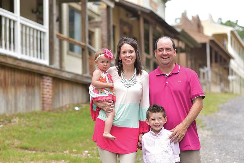 Rachel and Billy Hubbard gave up their teaching and real estate jobs about 10 years ago to join the Second Chance Youth Ranch Ministry of Family Life Church in Bryant. They started as house parents, helping guide youth in foster care who lived at the ranch, and now they are directors of operations for the organization, which is located on 300 acres in Paron, as they also raise their own children, Brooklyn, 17 months, and Bronley, 6.