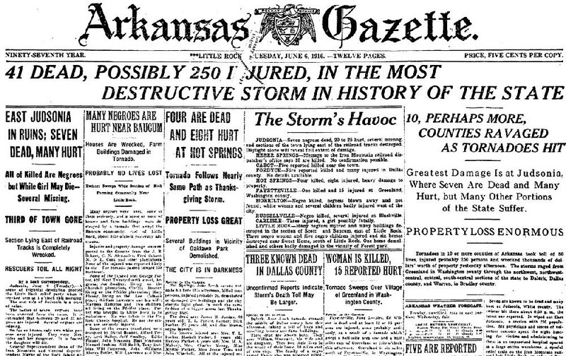 The June 6, 1916 Arkansas Gazette

