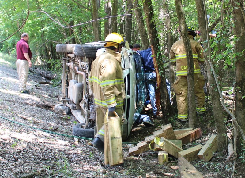 Accident along Arkansas 7