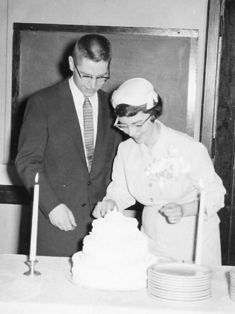 Don and Shelley Wold wed June 11, 1956, at the Wesley Foundation at the University of Wisconsin, where they met taking Russian language classes. 
