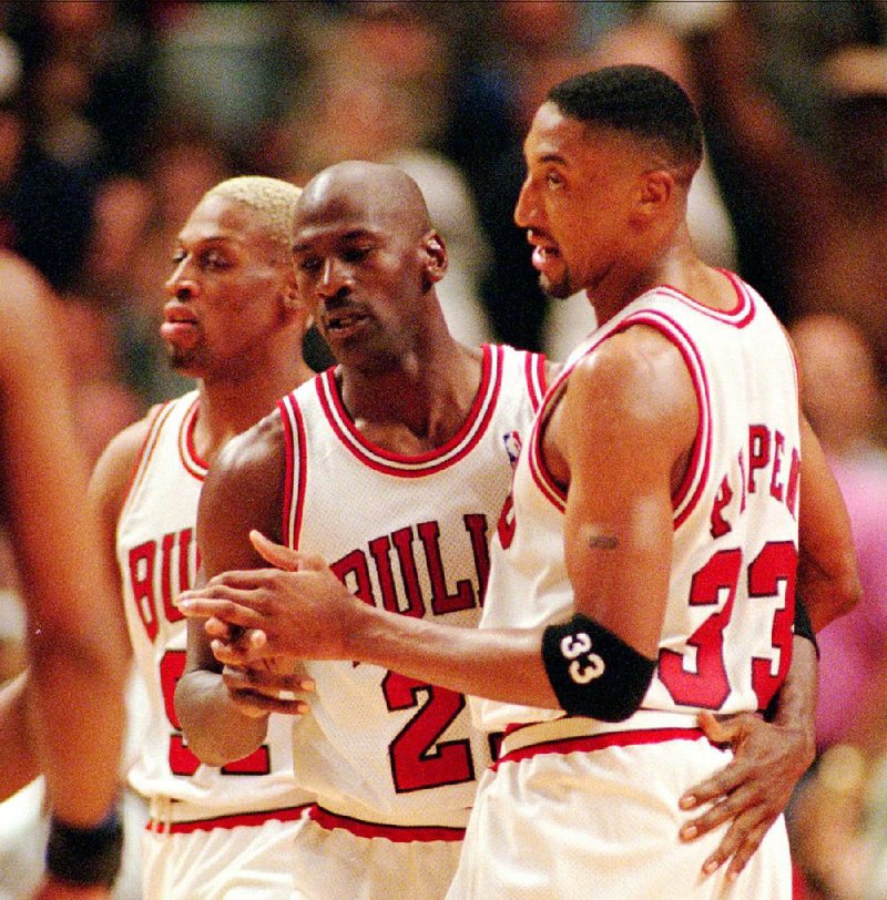 Michael Jordan and Scottie Pippen may have won six NBA championships with the Bulls, but everything was on
the table when betting was involved.