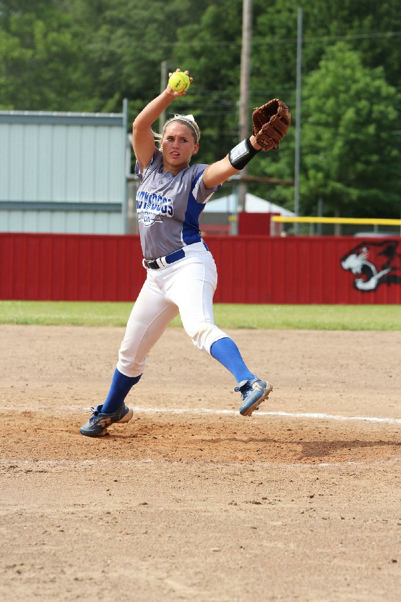 During Bald Knob’s third consecutive championship season, Autumn Humes was 30-0 as a starter and batted .531 with 11 homes runs and 58 RBI.