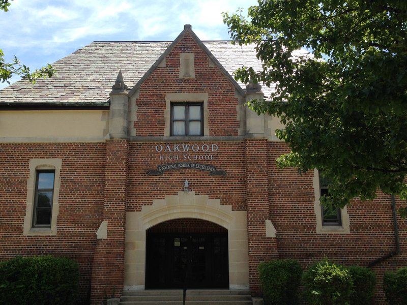 An exterior of Oakwood High School is seen Thursday in Oakwood, Ohio. The rape conviction of Brock Turner, a former resident of Oakwood who attended Oakwood High School, ended his athletic career and cast a light on his background and the community he grew up in.