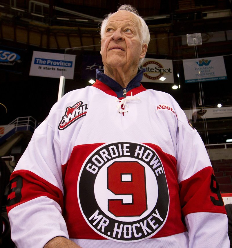 Before 99, NHL had No. 9 'Mr. Hockey'