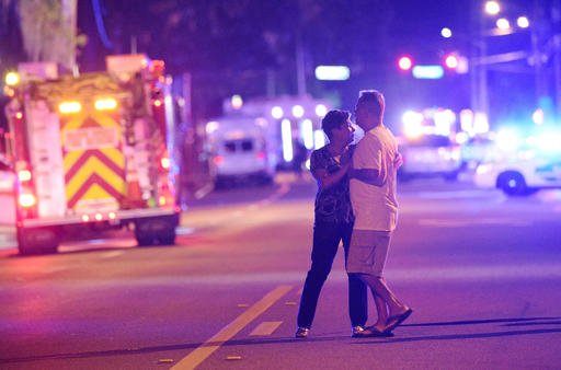 Police said Sunday morning that 50 people were killed in a mass shooting at an Orlando nightclub early in the morning. 