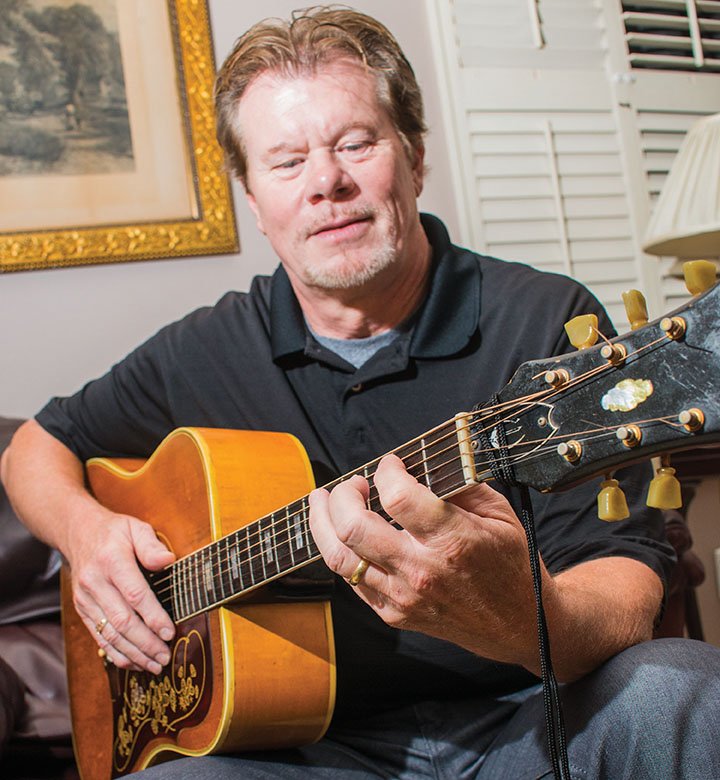 A singer, songwriter, musician, husband and dad — Michael Shipp of Benton works on fine-tuning the art of balancing life, music and his first love, family.