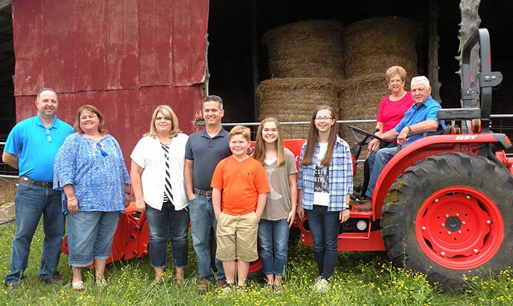 The Fred V. Denison Sr. family of Batesville has been named the 2016 North Central District Farm Family of the Year. Family members include Fred V. Denison Jr. and his wife, Kelly; Jennifer and “Bobby” Gene Denison; Adam, Katie and Kori Denison; and Fred V. Denison Sr. and his wife, Dorothy “Sue” Denison. The family also received the 2016 Independence County Farm Family of the Year award.