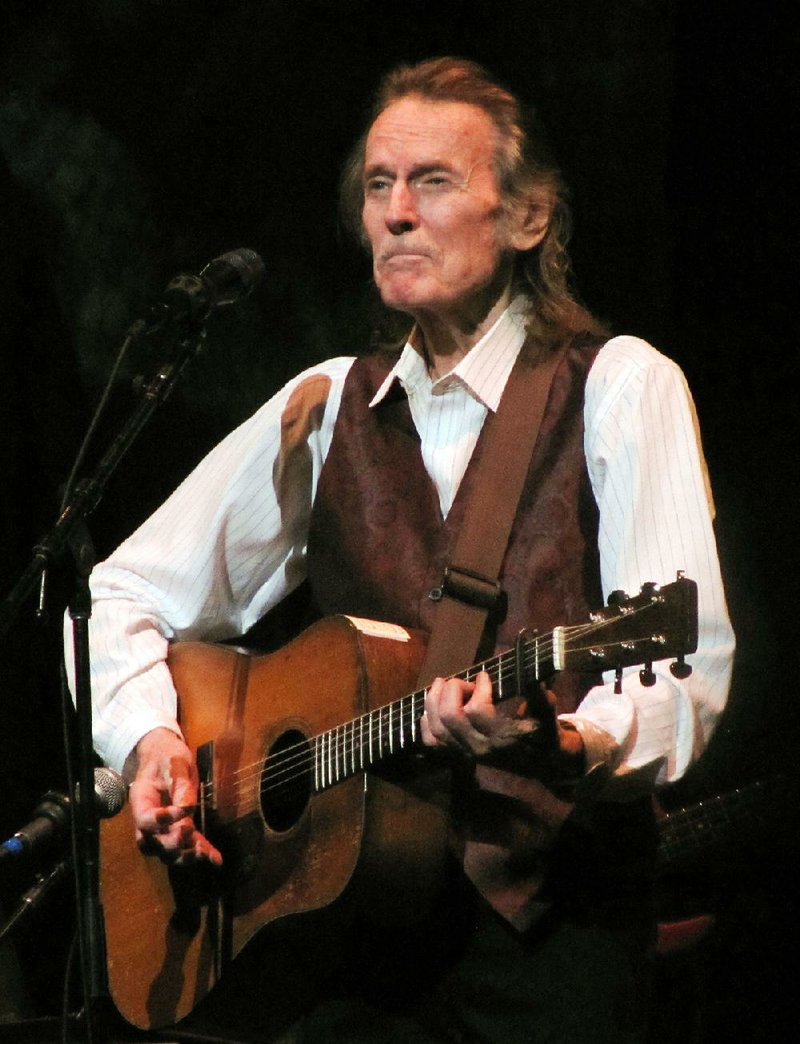 Gordon Lightfoot performs Thursday at the Eureka Springs Auditorium.