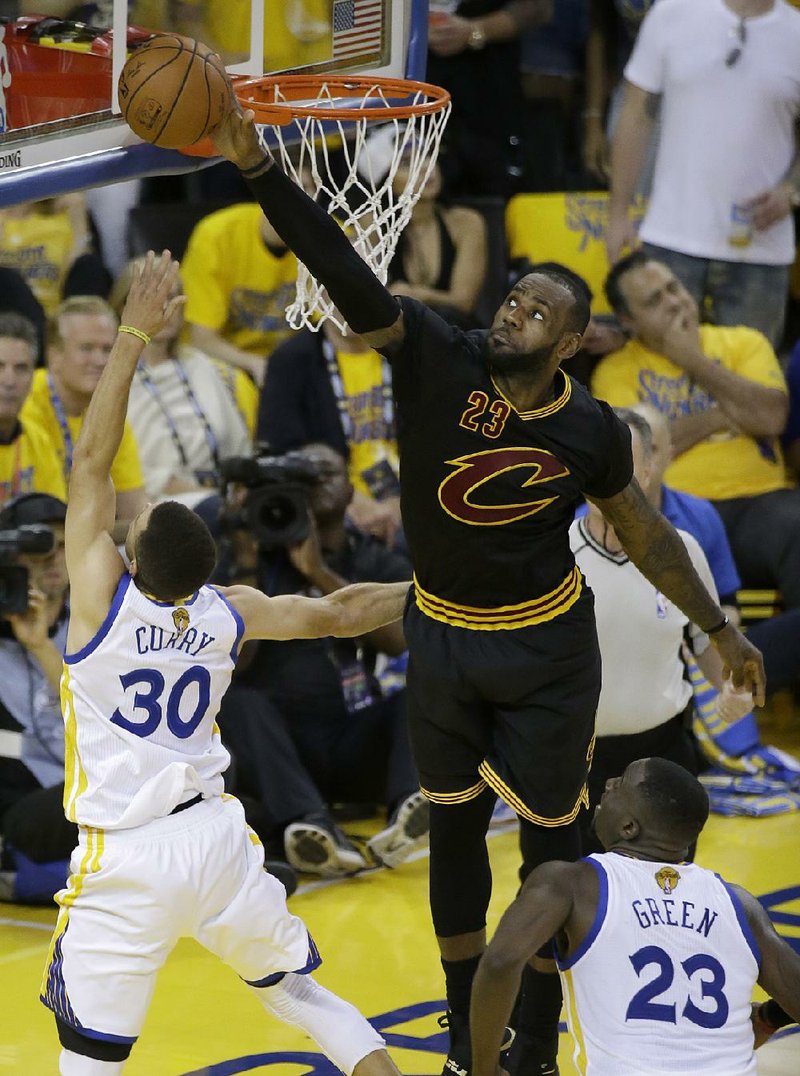 The Return of the King: LeBron James's Cavaliers Beat Steph