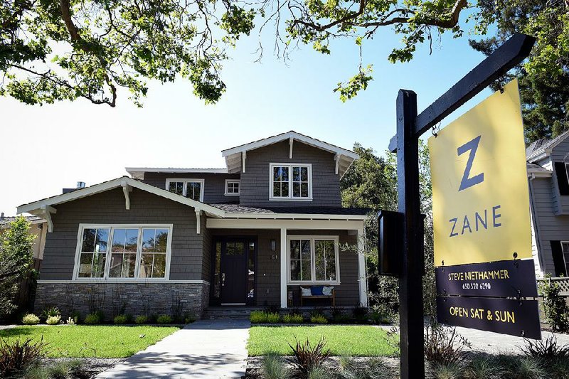 This multimillion-dollar house in Palo Alto, Calif., is among homes for sale in May, when prices rose from a year earlier in all regions of the country. 