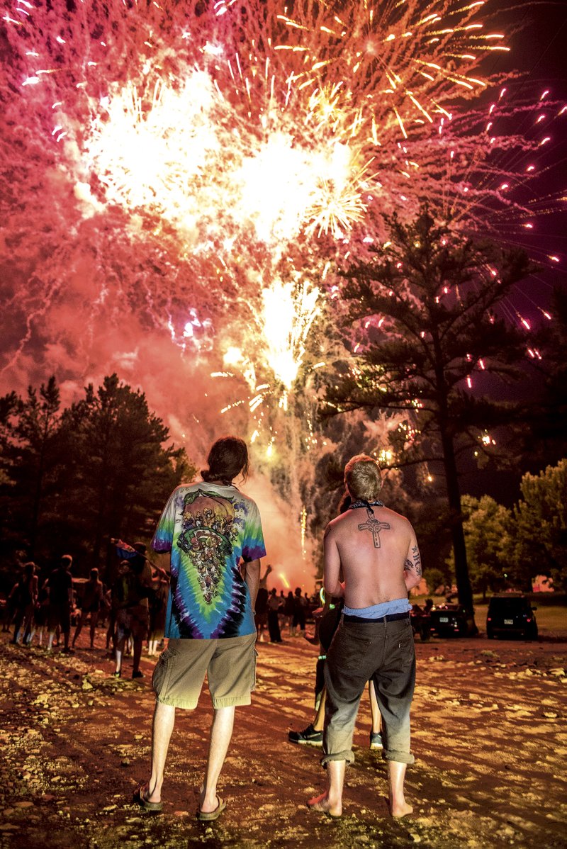 On the cover: Festivalgoers watch the Fourth of July fireworks display at a previous Highberry Festival.