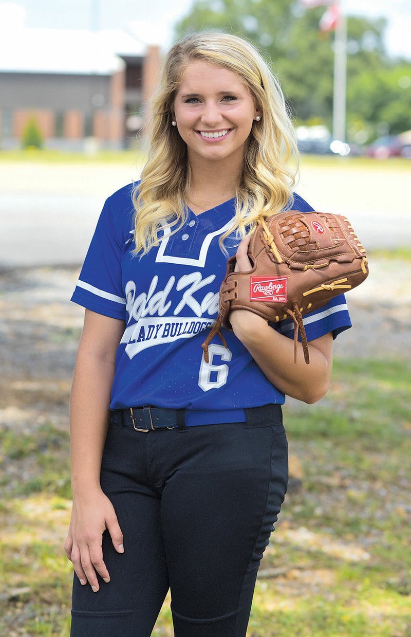 Bald Knob senior Autumn Humes is a two-time Three Rivers Edition Player of the Year for softball after she led the Lady Bulldogs to an undefeated record and a third straight state championship.