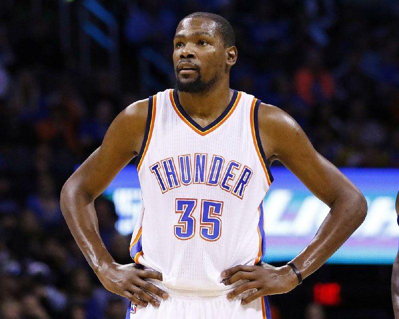 Oklahoma City forward Kevin Durant is getting set to enter free agency, and the seven-time All-Star is expected to receive inquiries from several teams over the summer.