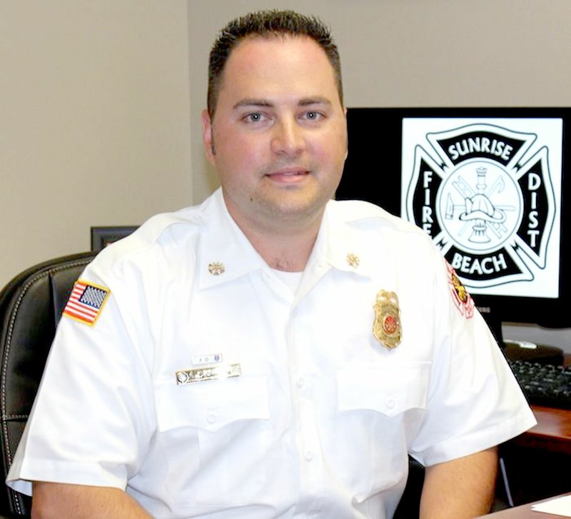 Photo Submitted Jeremey Criner has been approved by the Board of Directors as the new Siloam Springs Fire Chief.